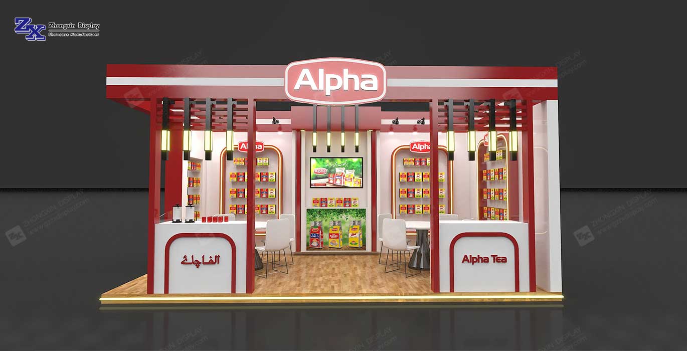 Hot Shopping Mall Tea Shop Kiosk Decoration Custom Solid Wood Tea Retail Booth Counter Design