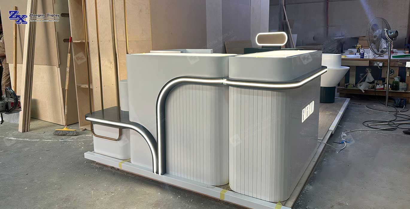 Small Perfume Booth Design Perfume Retail Kiosk Manufacturers Fragrance Kiosk For Sale